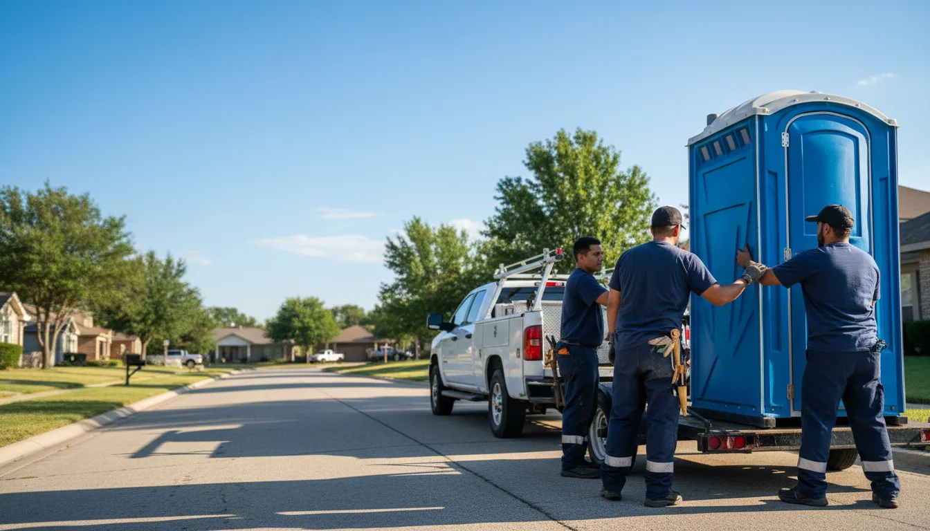 Portable Toilet Rental in Port Arthur, TX near me